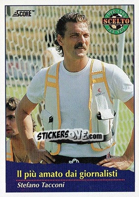 Sticker Tacconi - Italian League 1993 n. 493 - Score