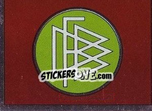 Sticker DFB Logo - German Football Bundesliga 1987-1988 n. 1 - Panini