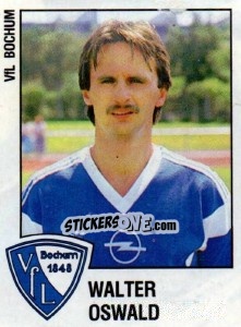 Cromo Andreas Wessels - German Football Bundesliga 1987-1988 - Panini