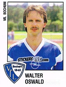Figurina Walter Oswald - German Football Bundesliga 1987-1988 - Panini
