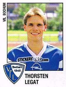 Cromo Thorsten Legat - German Football Bundesliga 1987-1988 - Panini