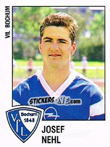 Sticker Josef Nehl - German Football Bundesliga 1987-1988 - Panini