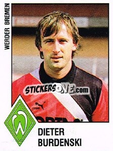 Sticker Dieter Burdenski