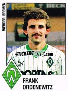 Sticker Frank Ordenewitz