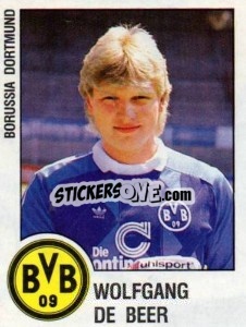 Sticker Wolfgang de Beer