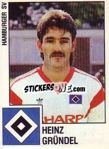 Sticker Heinz Grundel