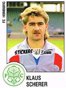 Sticker Klaus Scherer