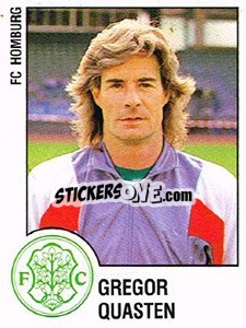 Sticker Gregor Quasten