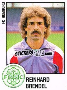 Figurina Reinhard Brendel - German Football Bundesliga 1987-1988 n. 114 - Panini