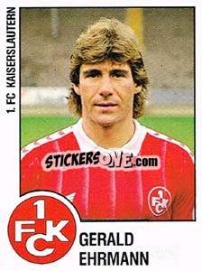 Sticker Gerald Ehrmann
