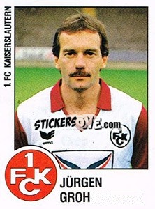 Sticker Jurgen Groh