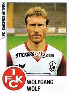Sticker Wolfgang Wolf