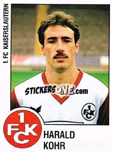 Sticker Harald Kohr