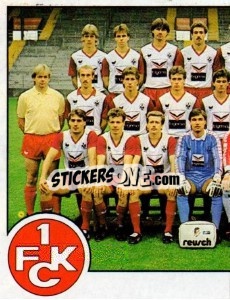 Sticker Team - German Football Bundesliga 1987-1988 n. 145 - Panini
