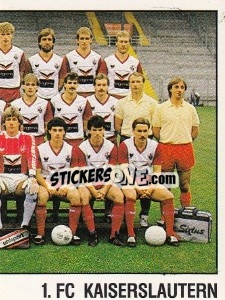 Sticker Team - German Football Bundesliga 1987-1988 n. 146 - Panini