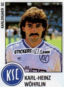 Sticker Karl-Heinz Wohrlin