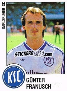 Sticker Gunter Franusch