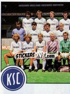 Sticker Team - German Football Bundesliga 1987-1988 n. 163 - Panini