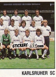 Sticker Team - German Football Bundesliga 1987-1988 n. 164 - Panini