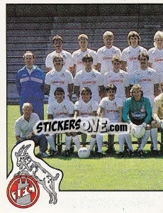 Sticker Team - German Football Bundesliga 1987-1988 n. 181 - Panini