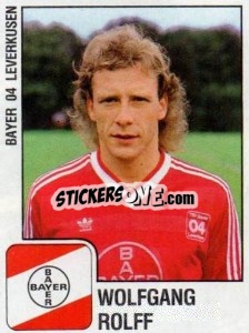 Sticker Wolfgang Rolff
