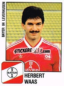 Sticker Herbert Waas
