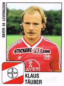 Sticker Klaus Tauber