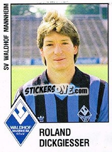 Sticker Roland Dickgiesser