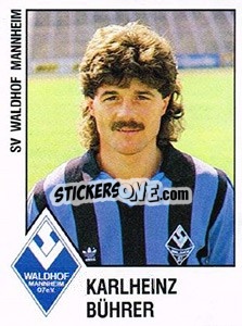 Sticker Karlheinz Buhrer