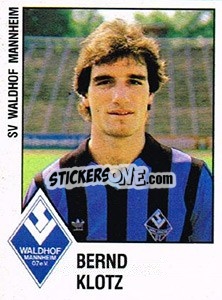 Sticker Bernd Klotz