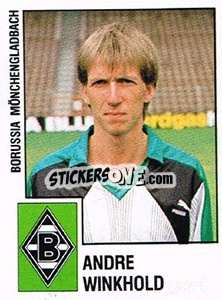 Sticker Andre Winkhold - German Football Bundesliga 1987-1988 n. 227 - Panini