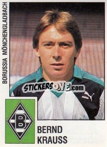 Sticker Bernd Krauss