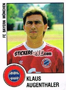 Sticker Klaus Augenthaler