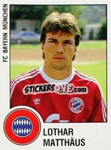 Sticker Lothat Matthaus - German Football Bundesliga 1987-1988 n. 243 - Panini
