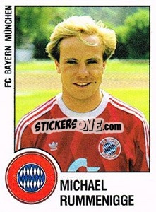 Sticker Michael Rumminegge - German Football Bundesliga 1987-1988 n. 249 - Panini