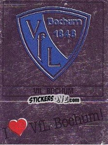 Figurina VfL Bochum - German Football Bundesliga 1987-1988 - Panini
