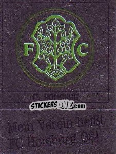 Cromo FC Homburg - German Football Bundesliga 1987-1988 - Panini
