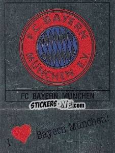 Cromo FC Bayern München - German Football Bundesliga 1987-1988 - Panini