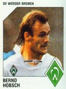 Sticker Bernd Hobsch