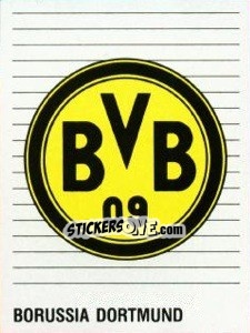 Sticker Wappen - German Football Bundesliga 1992-1993 - Panini