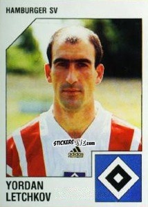 Sticker Yordan Letchkov