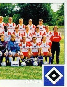 Sticker Mannschaft - German Football Bundesliga 1992-1993 n. 116 - Panini