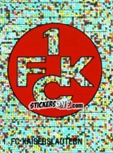 Sticker Wappen - German Football Bundesliga 1992-1993 n. 117W - Panini
