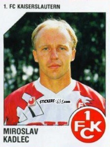 Sticker Miroslav Kadlec