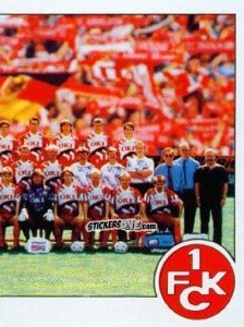 Sticker Mannschaft - German Football Bundesliga 1992-1993 n. 135 - Panini