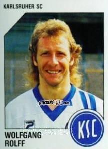 Sticker Wolfgang Rolff