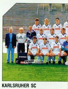 Sticker Mannschaft - German Football Bundesliga 1992-1993 n. 153 - Panini