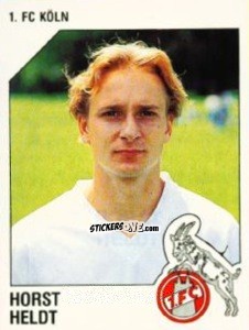 Sticker Horst Heldt