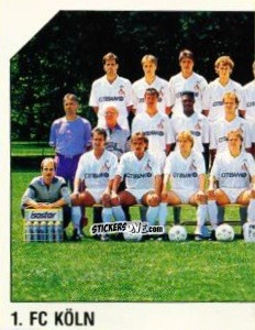 Sticker Mannschaft - German Football Bundesliga 1992-1993 n. 172 - Panini