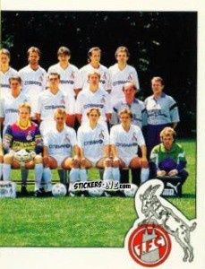 Sticker Mannschaft - German Football Bundesliga 1992-1993 n. 173 - Panini